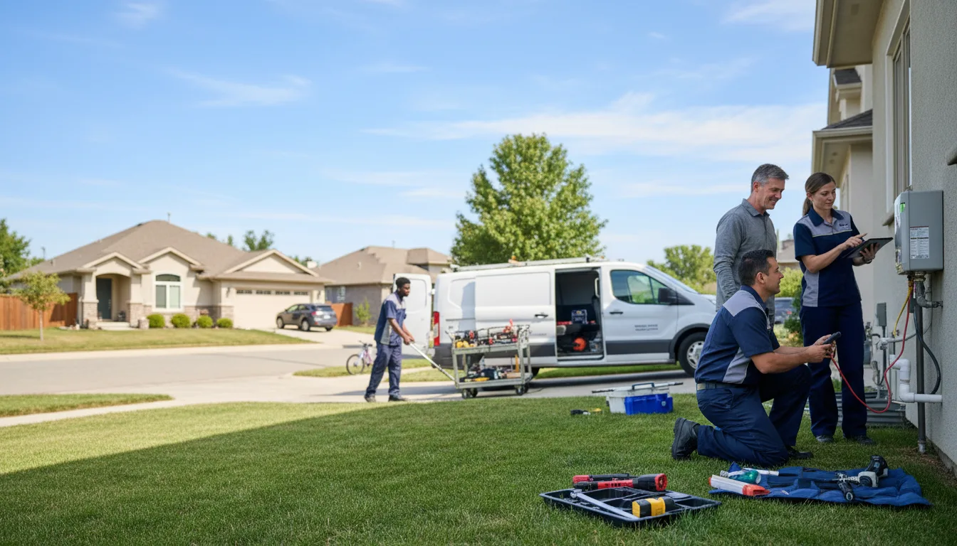 Tankless water heater service in Norco, CA